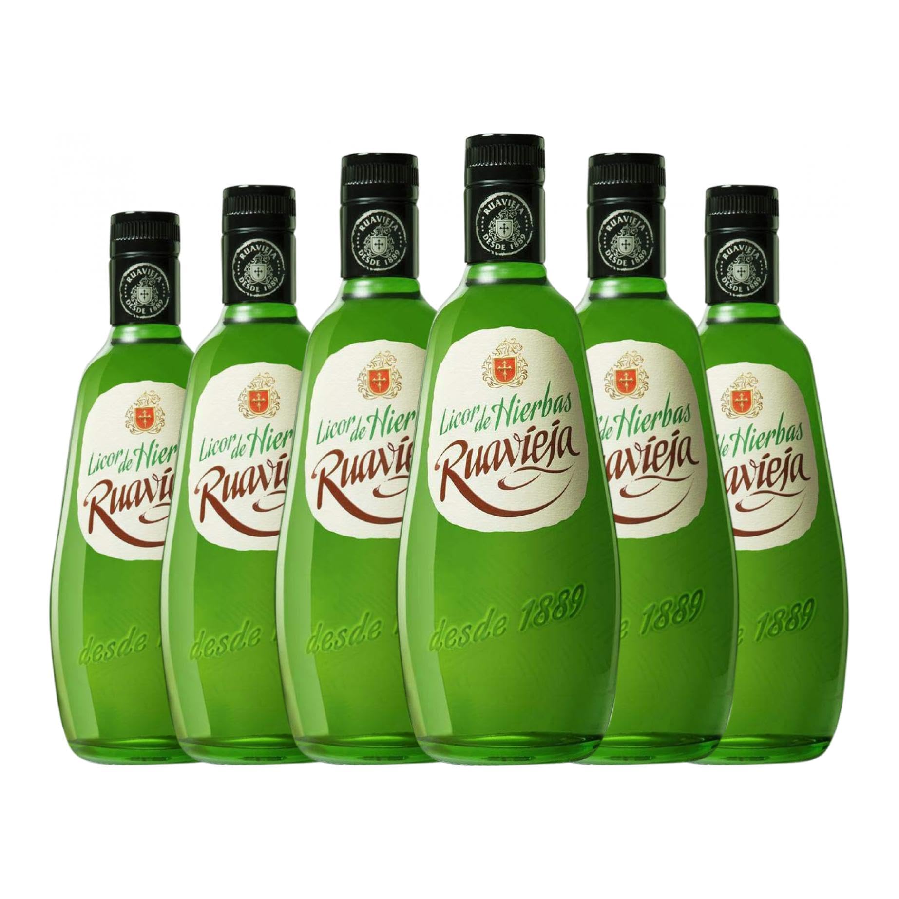 Licor de hierbas Rua Vieja Ruavieja 70 cl (Caja de 6 Botellas de 70 cl)