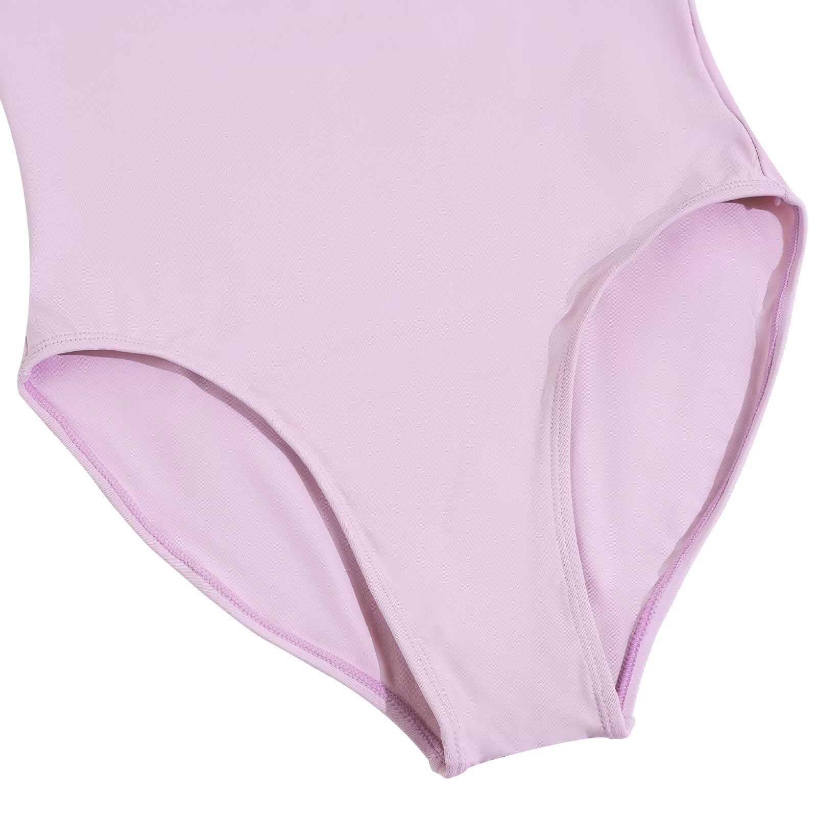 Ballett Body, Erwachsene Kurzarm V-Ausschnitt Tanzbody Ballett Trikotsfur Damen