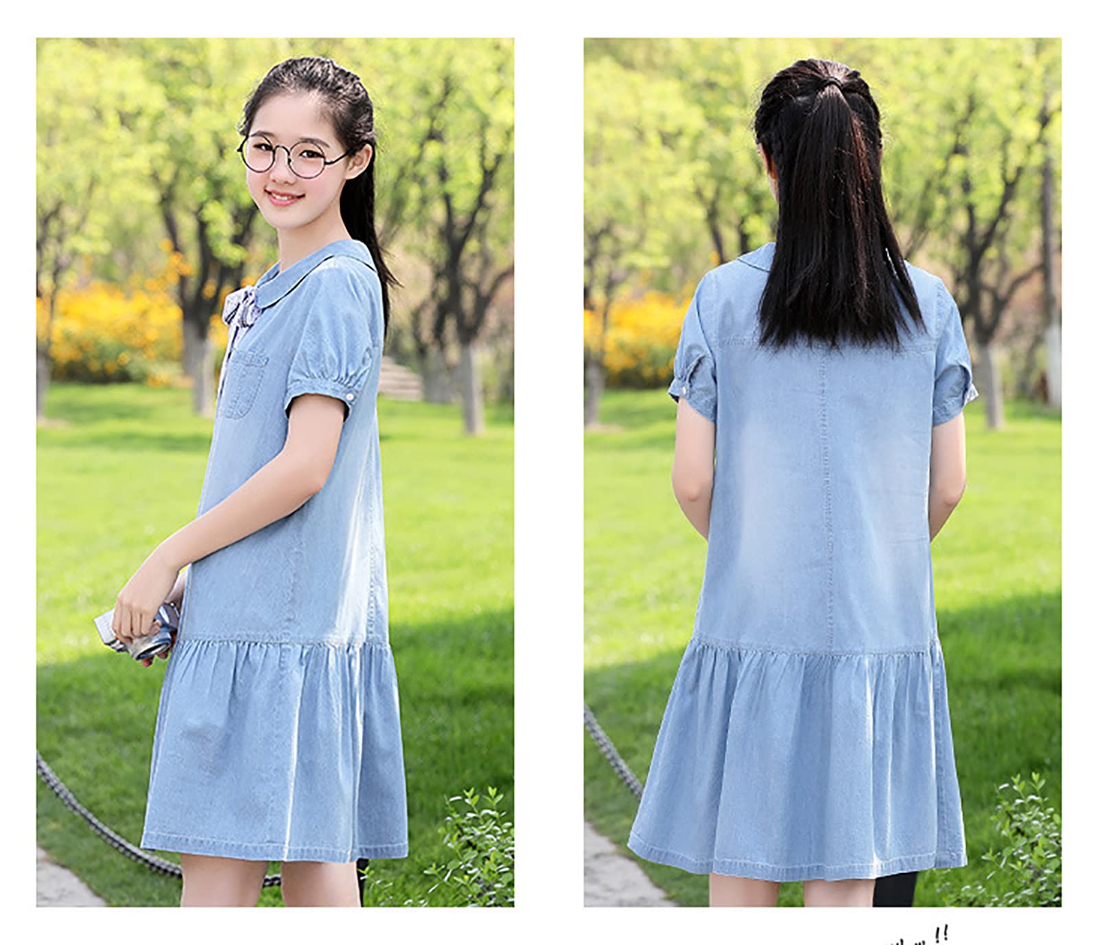 スリムホットガール✭バックレス×可愛いロングワンピース✮春の女子会デートモテ服 楽天市場】【SALE!】ベアデニムロングワンピース GYDA ジェイダ