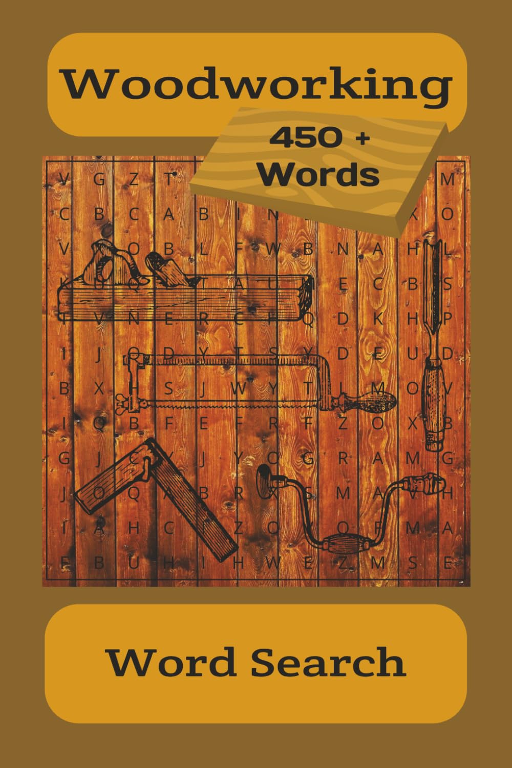 Woodworking Word Search: Word Searches with Easy to Read Print about Woodworking, Types of Tools, Types of Wood Creations and Much More | 6x9 inches, ... ... Gifts for Vacations and Free Time.