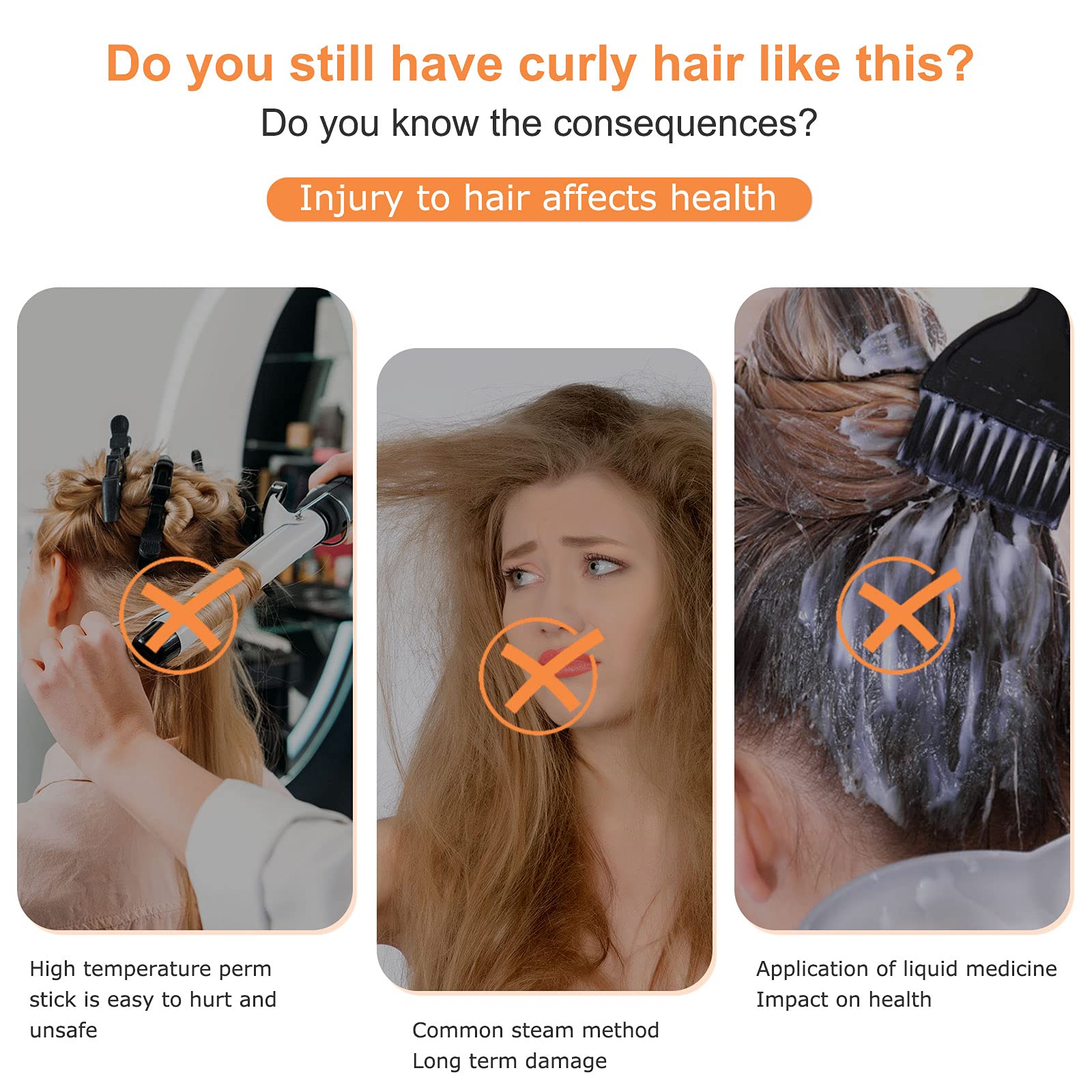 Women Heatless Hair Curlers For Long Hair, No Heat Silk Curls Headband You Can To Sleep In Overnight, Soft Foam Hair Rollers, Curling Ribbon and Flexi Rods for Natural Hair (Rose) 1