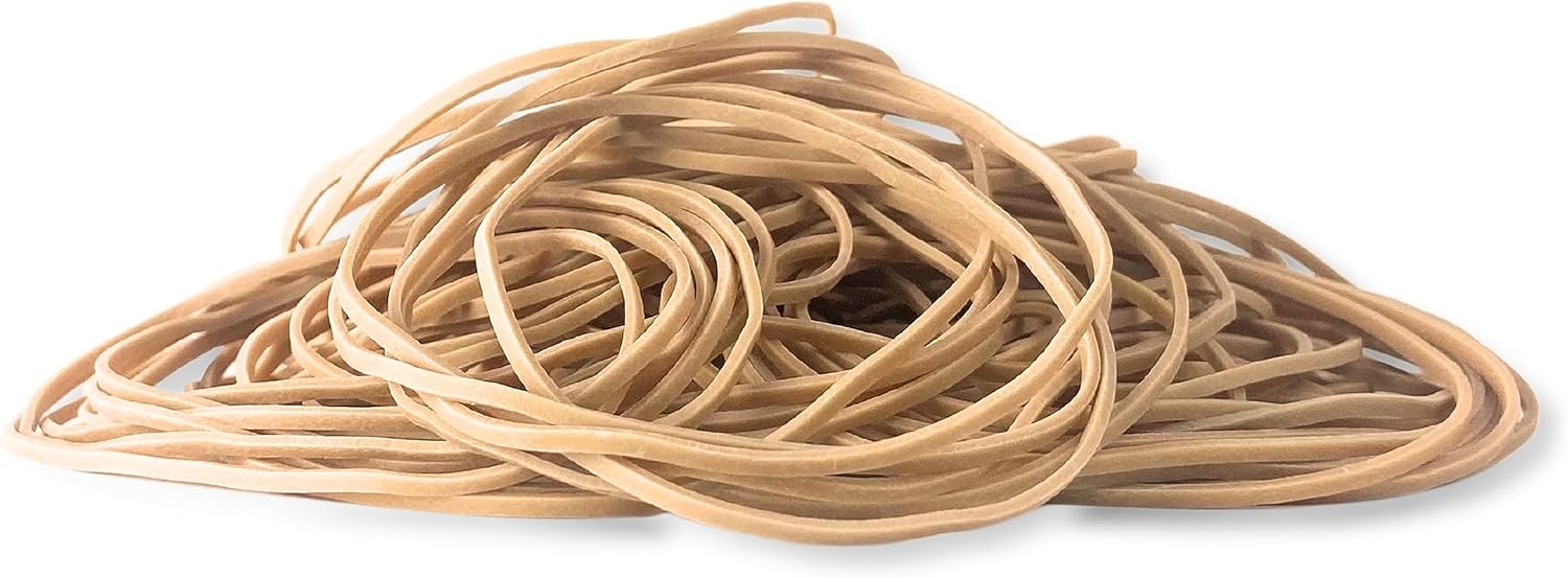 アップグレードオフィスサプライラバーバンド、サイズ19(3-1/2 x 1/16)、1/4ポンド、2パック、USA