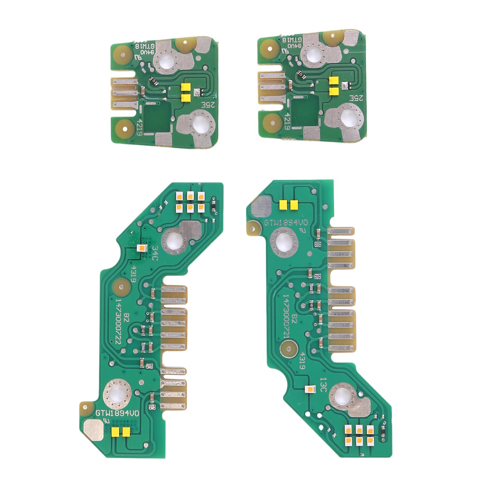 4PCS DRL Fit For BMW 3 Series G20 G21 320i 330i M340I 2018 2019 2020 LED Boards Daytime Running Light Headlight Yellow DRL Angel Eyes Replaces 63118496133?63118496137?63118496138