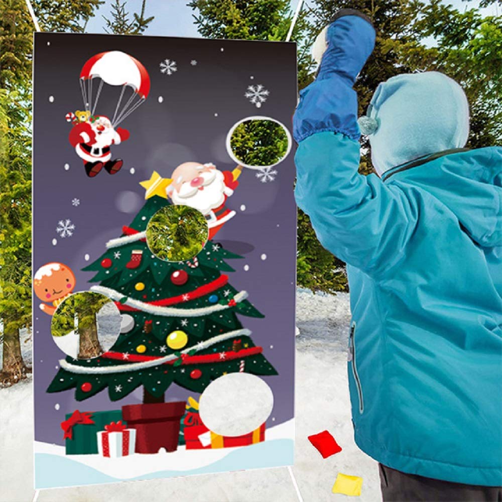 Buy JeVenis Christmas Bean Bag Toss Games, Group Sports Tossing