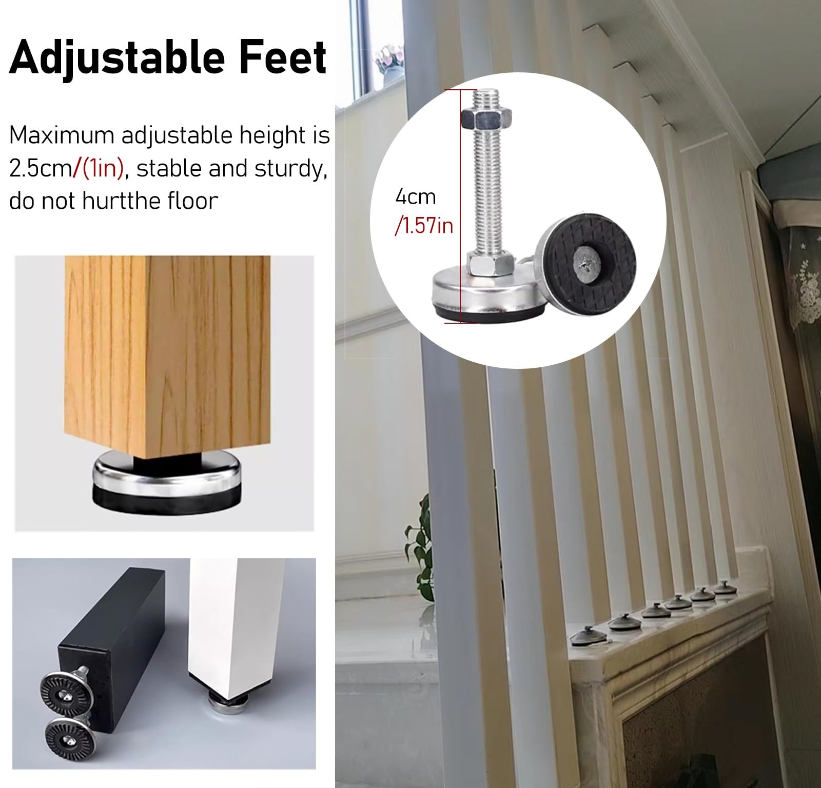 Séparateur de pièce en aluminium avec lattes métalliques du sol au plafond Colonne Slish moderne pour séparation d'espace et décoration d'intérieur