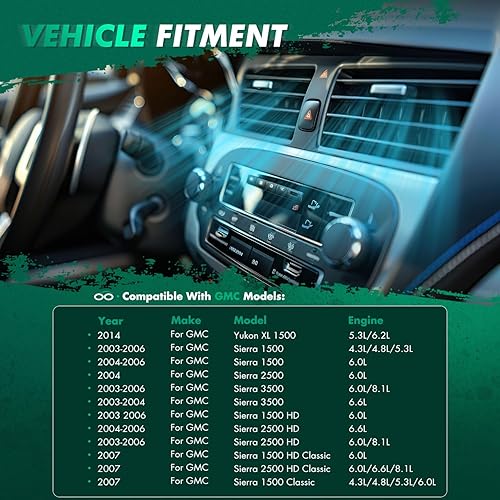 Vista 484 de SCITOO Reemplazo de actuador de puerta de mezcla de calentador HVAC para Ford F-150 2004-2008, para Ford para Lobo 2004-2008, para Lincoln para Mark