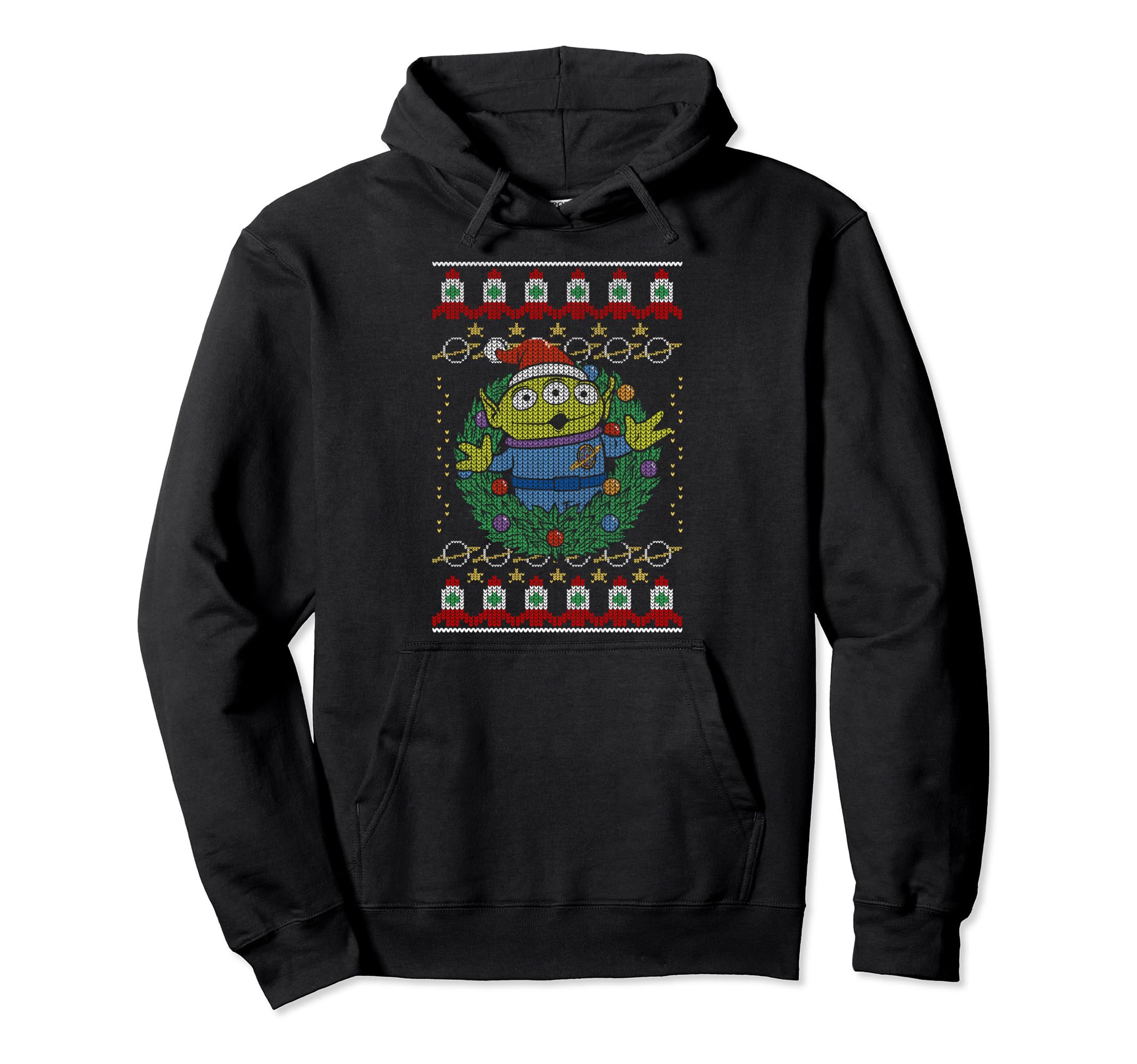 Pull Toy Story Alien sweat à capuche de Noël imprimé - 2