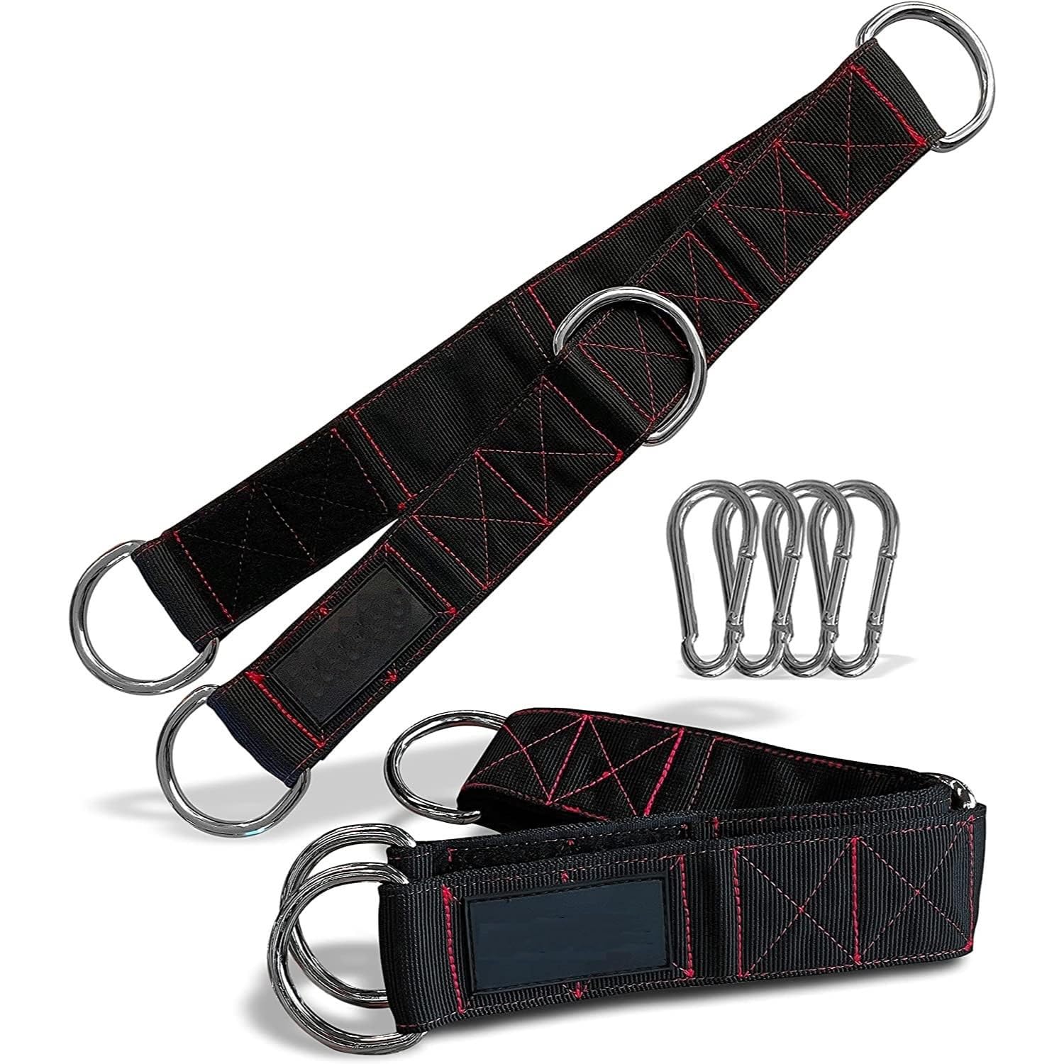 SACHI SPORTS Gym Cable Attachment Straps for Heavy Workout (Pair) - Versitle Weight Lifting Straps Bar Rows, Cable Machines, Attachments, Pullup Bars-image-18