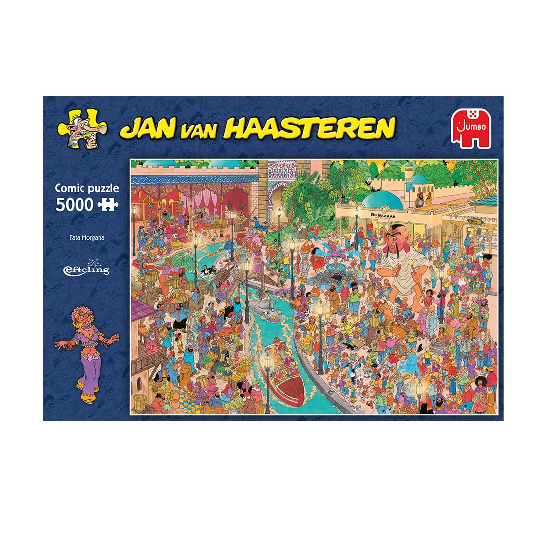 Jan Van Haasteren, Efteling FATA Morgana, Puzzle 5000 Teile Erwachsene