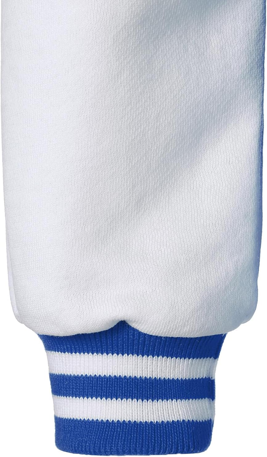 HOOD CREW Kids Varsity Jackets Girls Boys Letterman Baseball Jacket Lightweight Bomber Coat School Outwear with Pocket - Image 5