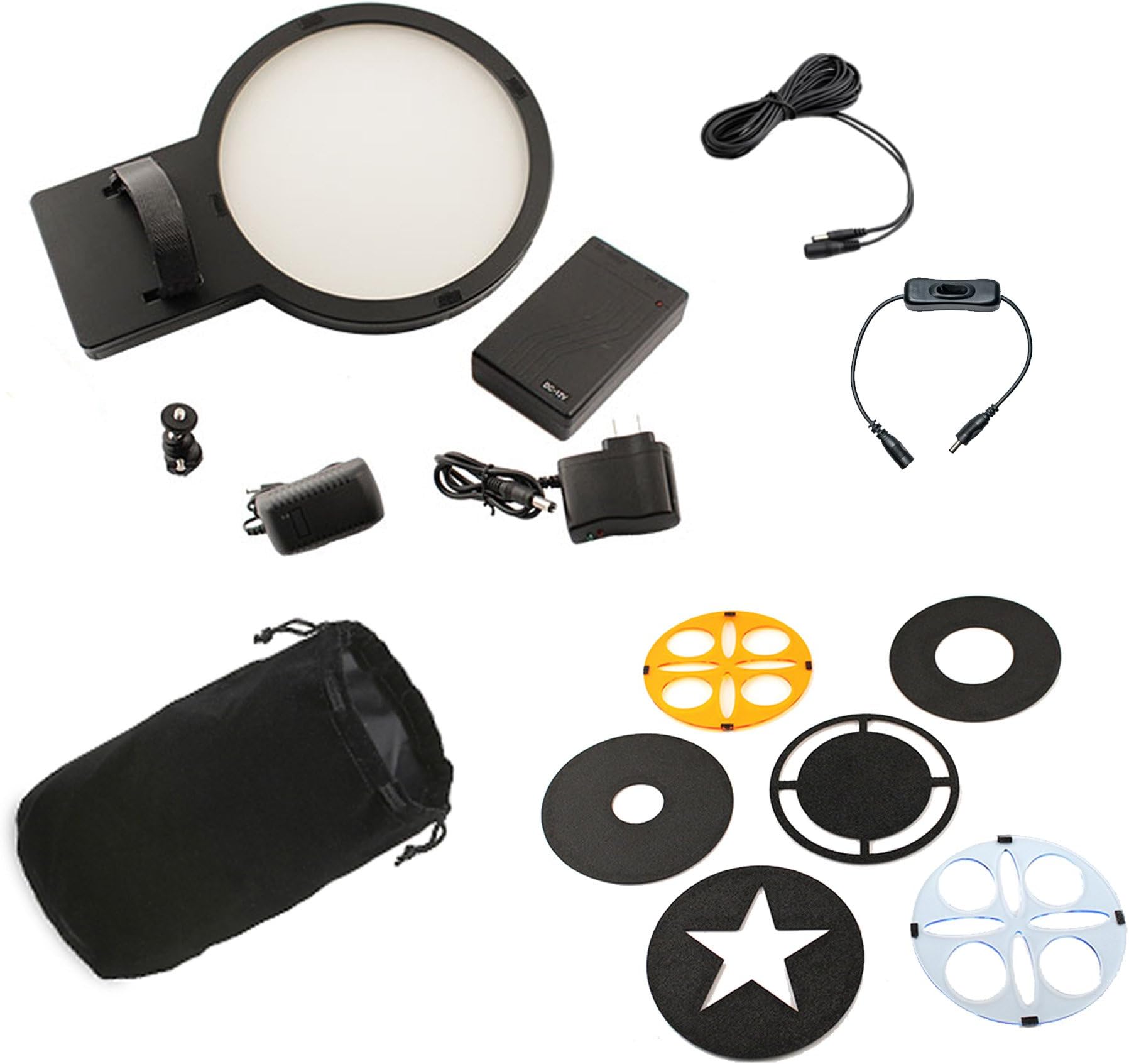 Over $150 OFF! Lumenator MAX PAK - World's First LED Light + Flash Diffuser! Soft, Hi Power Light & Diffuser for ALL Cameras & Video Cams, eg., Canon, Nikon & Sony - Dimmable w/ Battery & Charger