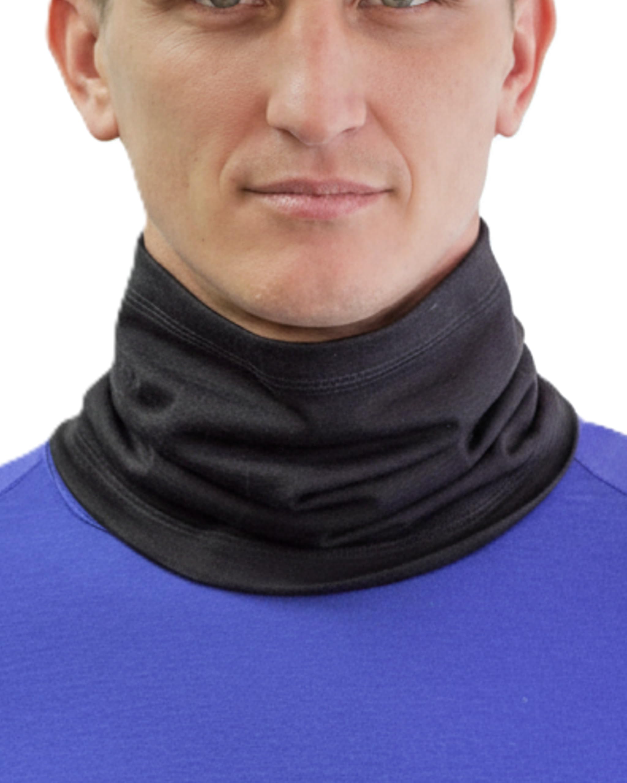 100% Merino Wool Neck Warmer, New Zealand Made Snood for Men & Women