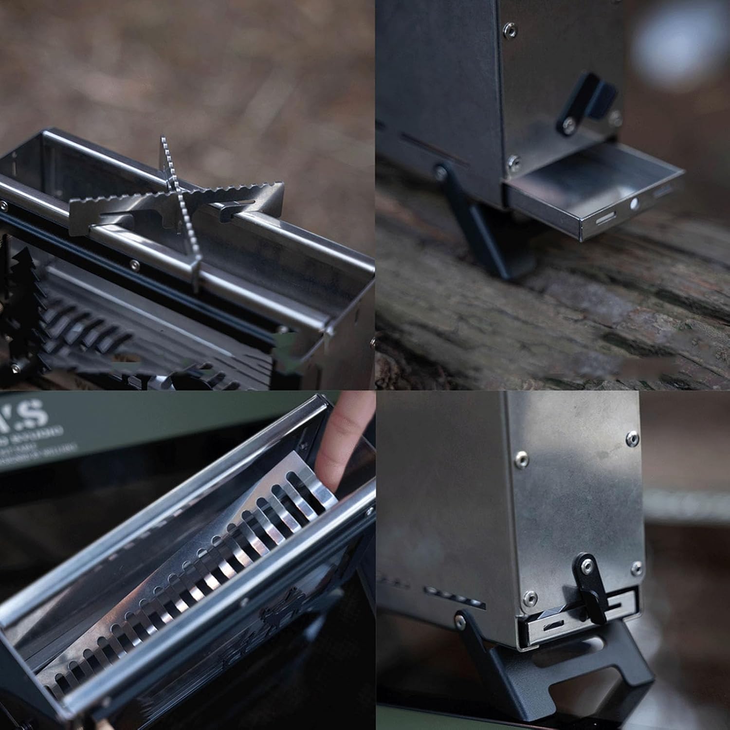 Portable Tabletop Pit Featuring Clear Viewing Panel for Outdoor Activities and Home Decoration Folding Pit