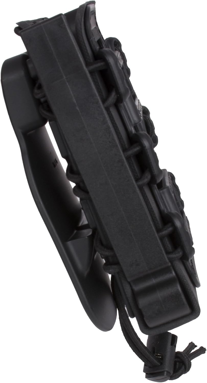 Rifle Soft Shell Scorpion Mag Carrier (Black) with Paddle Attachment 100% Made in USA