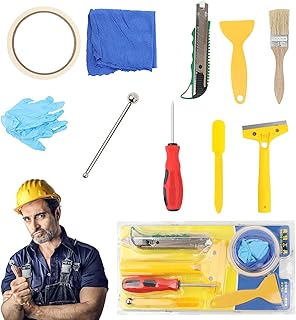 Kit De Réparation De Joints - 1 Ensemble Pour La Construction Et La Beauté Des Joints En Béton | Outils À Coulis De Carrelage,Pour Douche, Sol, Mur, Bois, Pierre, Marbre, Céramique Et Granit