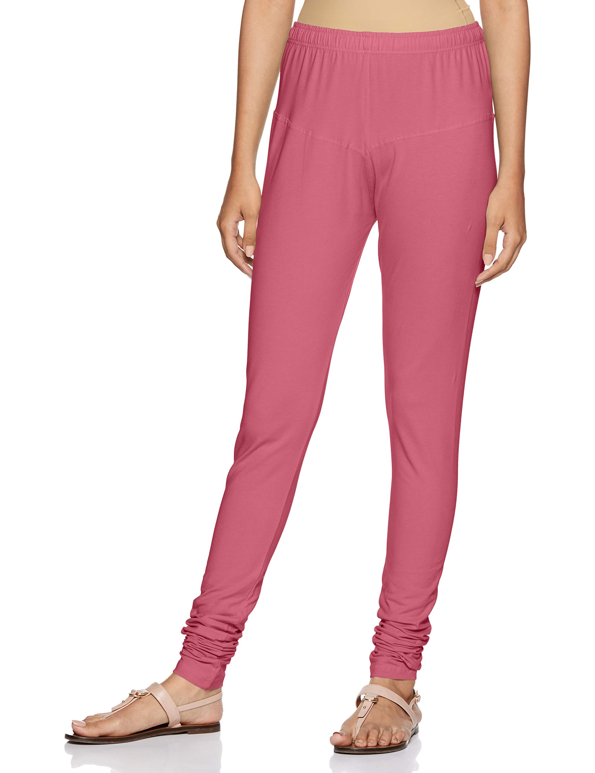 Softline Women's Slim Leggings (SL23ONION_Multicoloured_FS-image-13