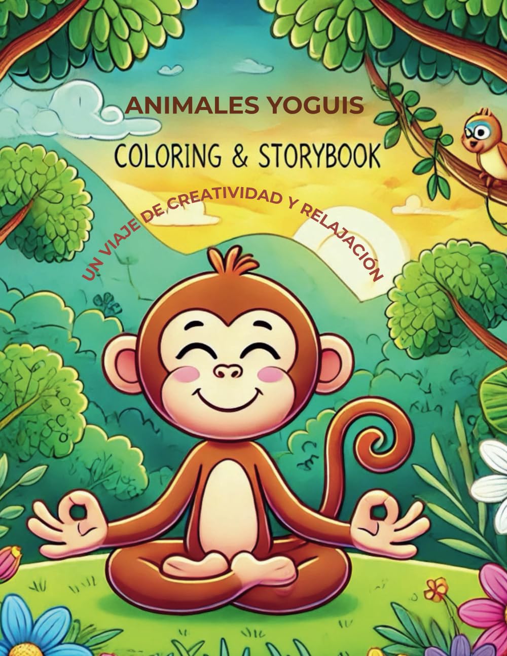 Animales Yoguis: Un viaje de creatividad y relajación.: Para niños de 3 a 10 años