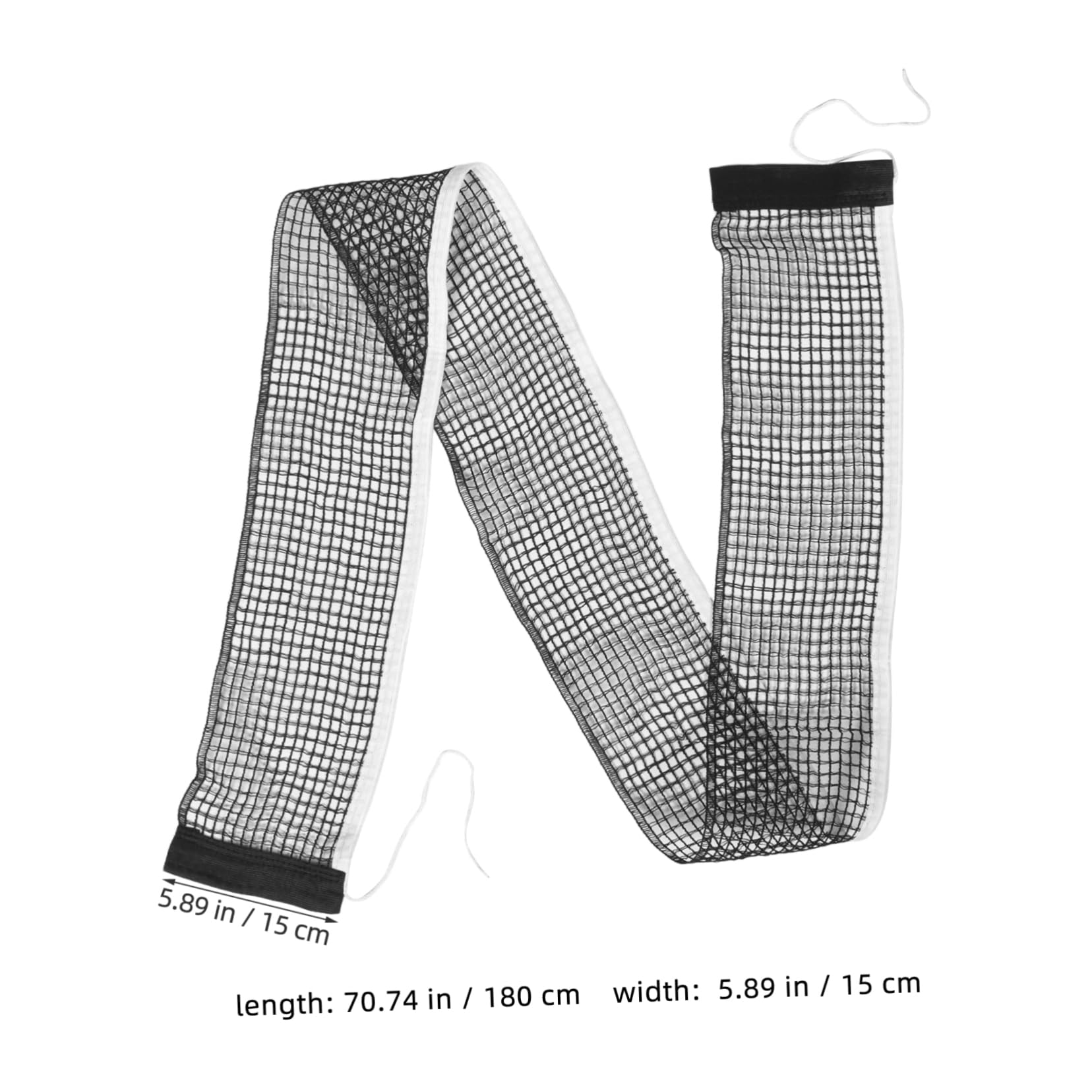 Gogogmee Professional Table Tennis Net Cotton Polyester Construction Effortless Installation for Training and Competition Durable Mesh Design