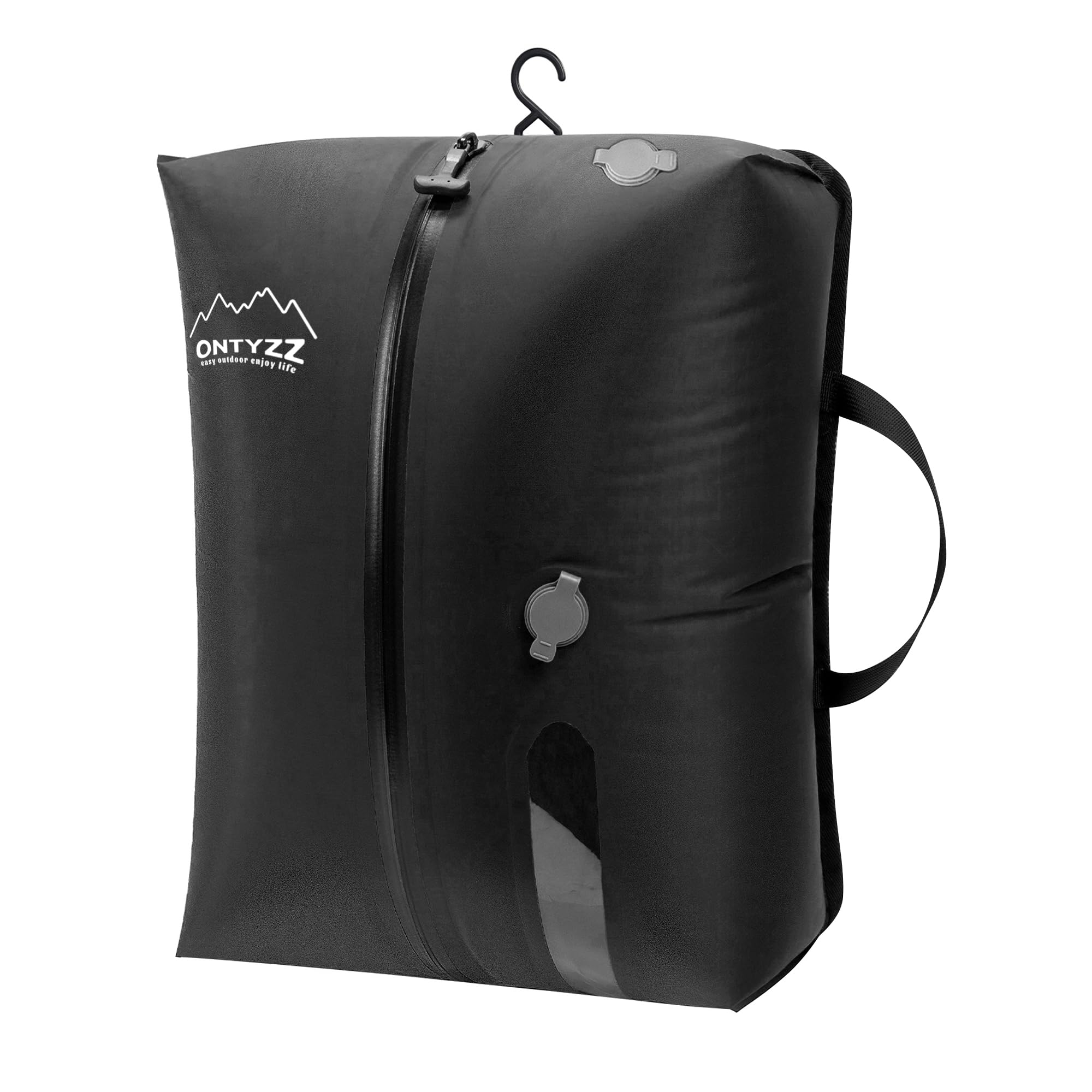Vacuum Storage Bags for Clothes Reusable TPU Space Saver Bags for Travel with Zip Waterproof Packing Organisers Packing Cubes for Suitcase Backpack Hand Luggage