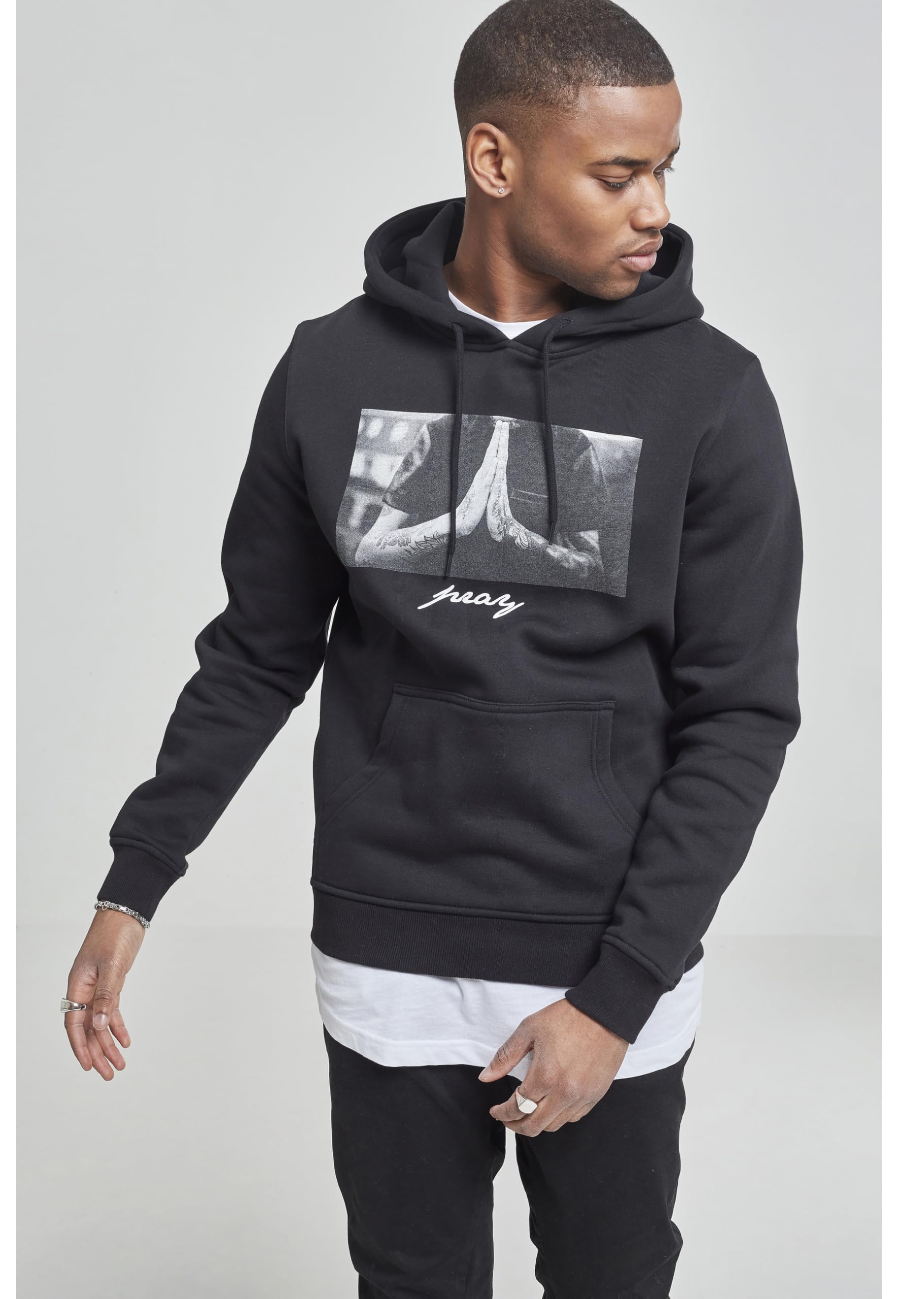 Mister Tee Herren Pray Hoody