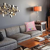 Vista 146 de Funda de almohada personalizada con nombre de texto fotográfico, funda de almohada impresa de dos lados para cumpleaños, Navidad, aniversario