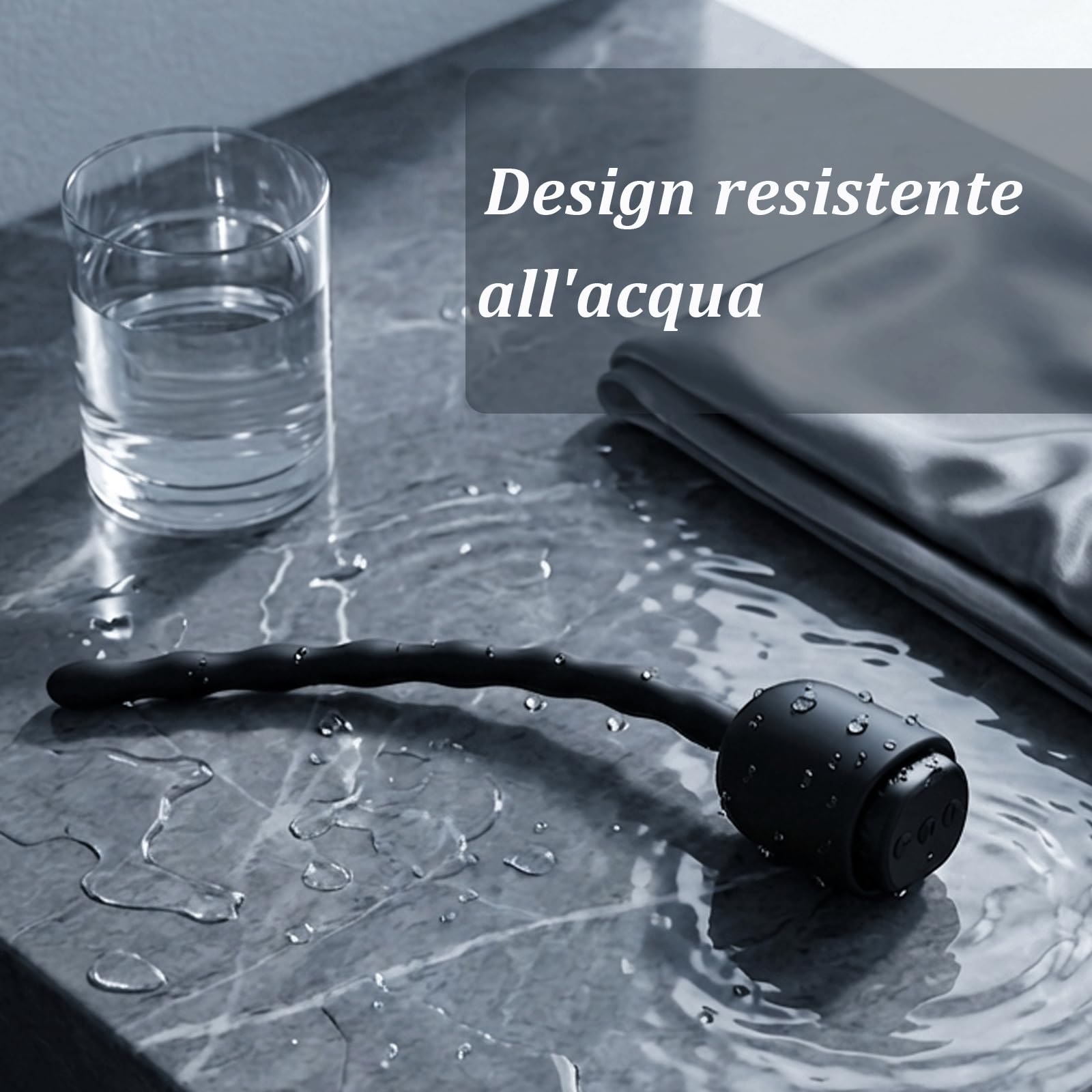 Elettrostimolatore Dilatatore Uretrale Masturbazione Prostatica, 6.5mm | Stimolazione Scossa Elettrica per Pene Plug 7 Modalità Sonda Uretrale Dilatatori Uretrali in Silicone Giocattoli Sessuali