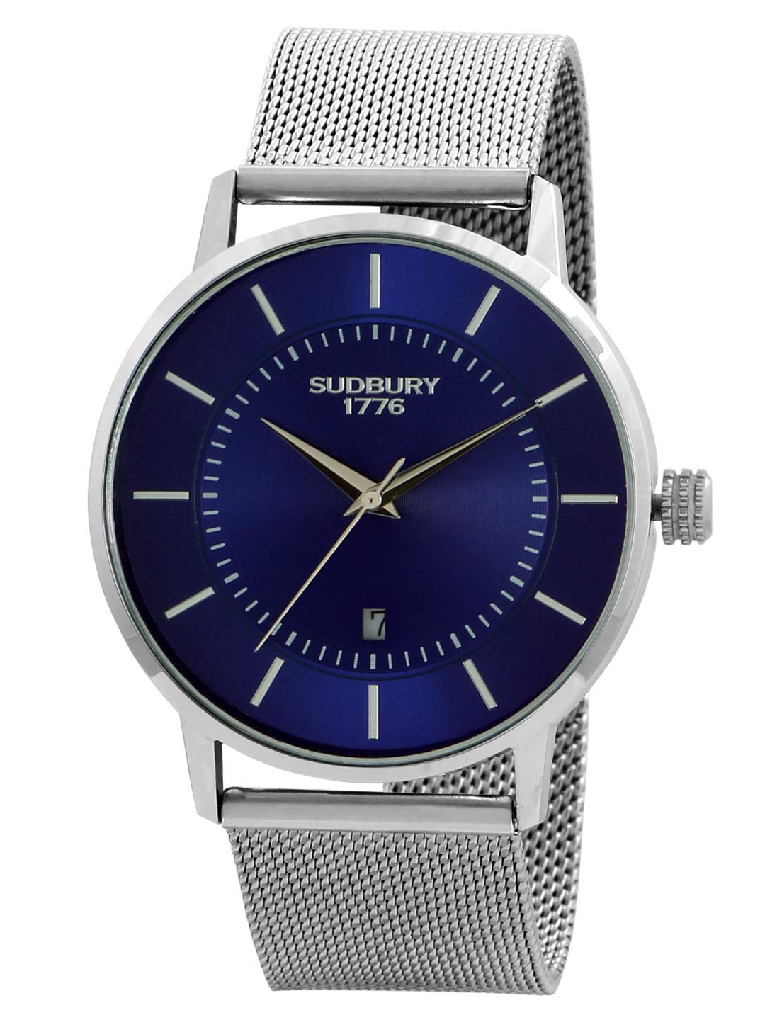 Sudbury 1776 Garrison Analog Blue Dial Watch for Men SG-32-SLBLU (B07HCDDPD3) Amazon Price History, Amazon Price Tracker