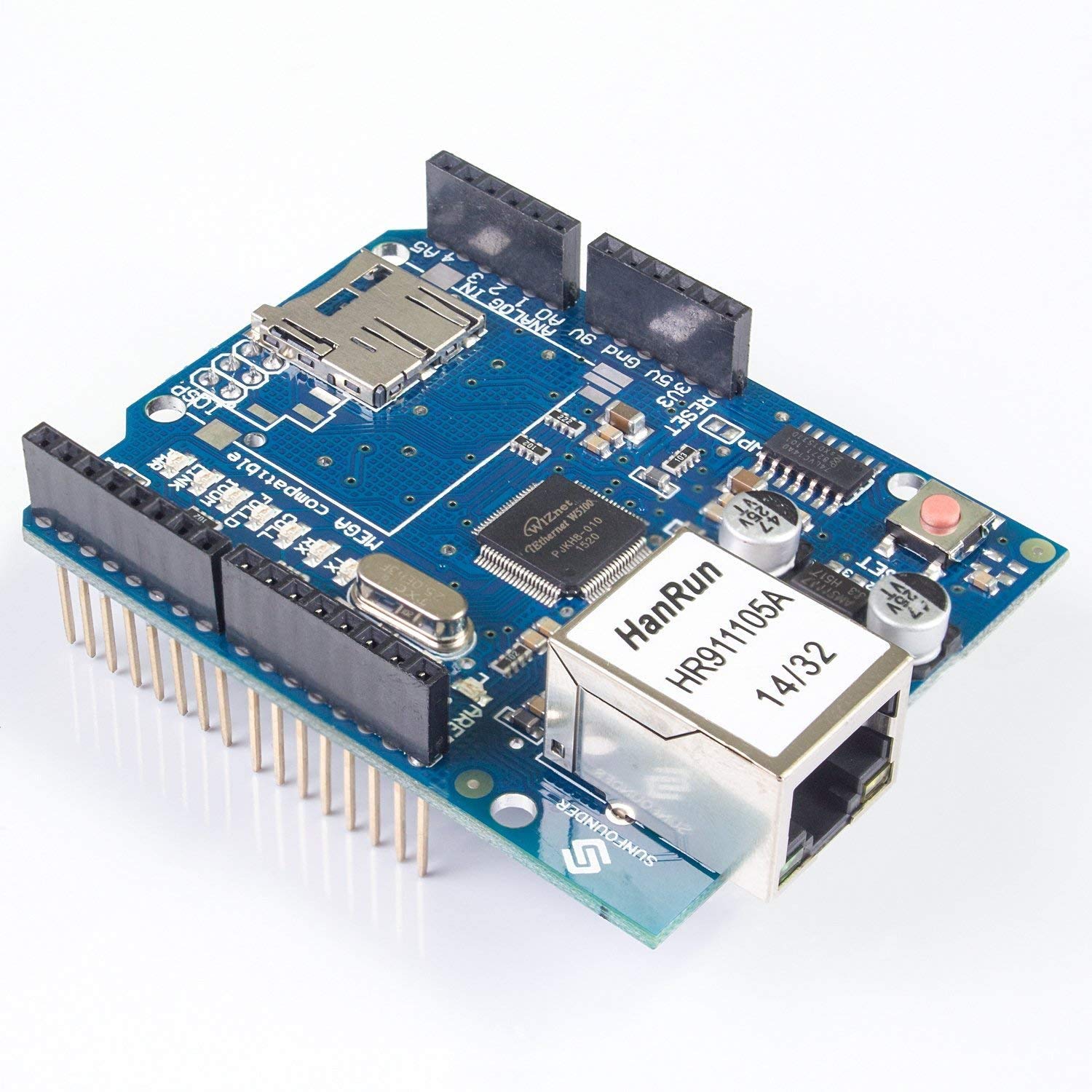 Electrobot Ethernet Shield W5100 for Arduino Uno R3 Mega 2560 (B08LQLF42J) Amazon Price History, Amazon Price Tracker
