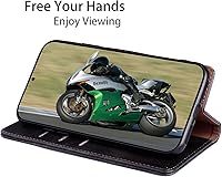 Vista 7 de SUANPOT Funda de piel tipo cartera para Samsung Galaxy S20 FE con bloqueo RFID, soporte para tarjetas de crédito, libro de folio con tapa de PU