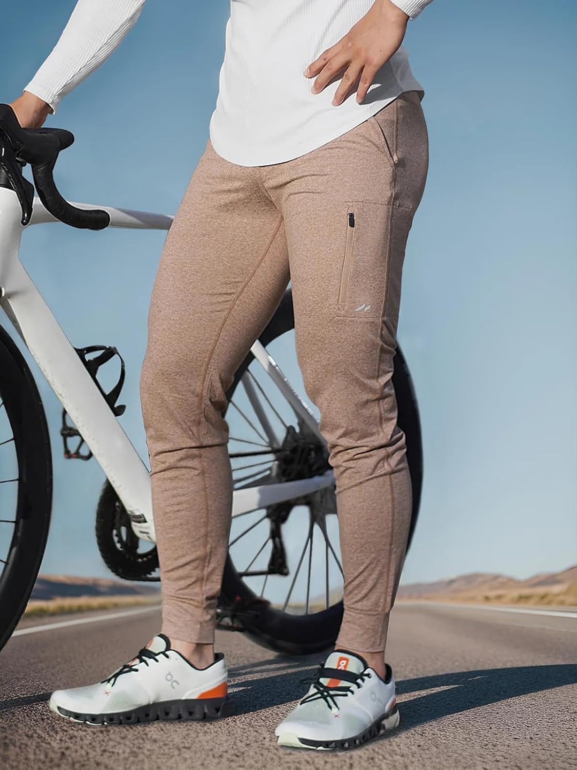 AHA SELECTED Men's Softest Performance Athletic Workout Jogger Sweatpants Cycling Fitness Running - Image 2