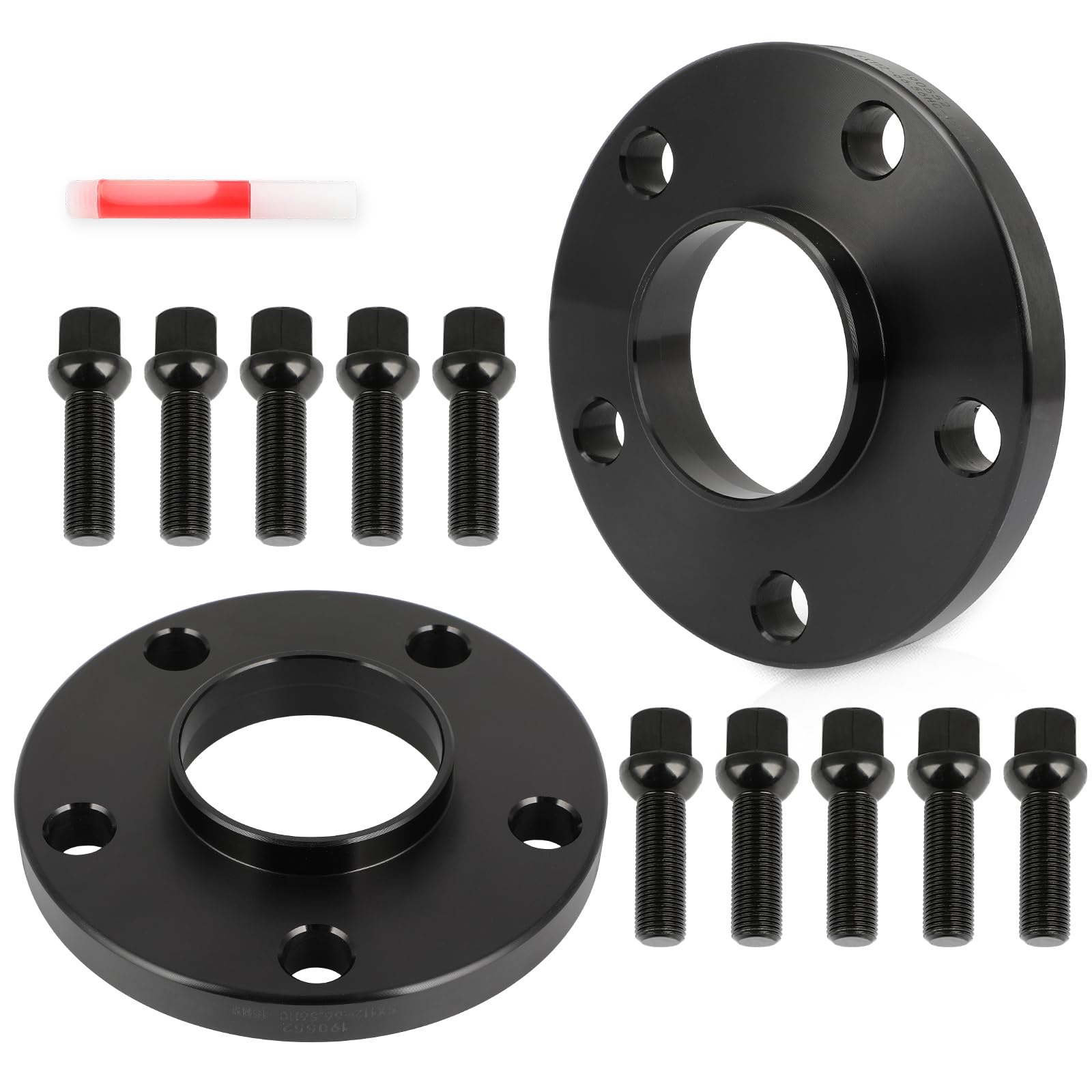 SCITOO 5x112 Wheel Spacers 15mm 4Pcs