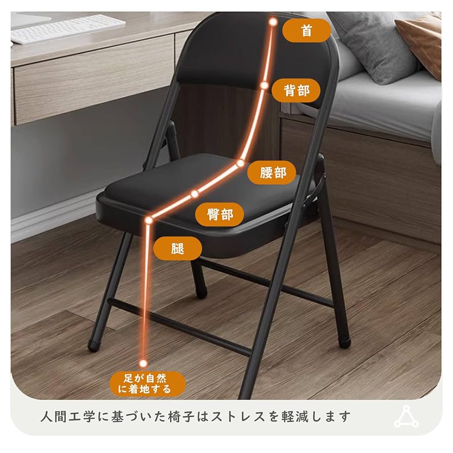 ⑤【在庫約1000脚あります】○KOKUYOパイプ椅子4脚セット　JOIF606 ①【在庫約1000脚あります】○KOKUYOパイプ椅子4脚セット