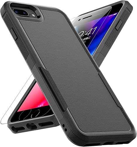 Miniatura 1 de Funda para iPhone 8 PlusiPhone 7 PlusiPhone 6 Plus funda protectora de doble capa resistente para teléfono celular a prueba de golpes, resistente