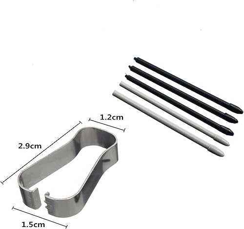 Miniatura 8 de Eagelwireless - Lápiz capacitivo S de repuesto para Samsung Galaxy Tab S3 97 SM-T820 SM-T825 EJ-PT820BBEGUJ para Tab S3Tab ANoteBook5 puntas negro