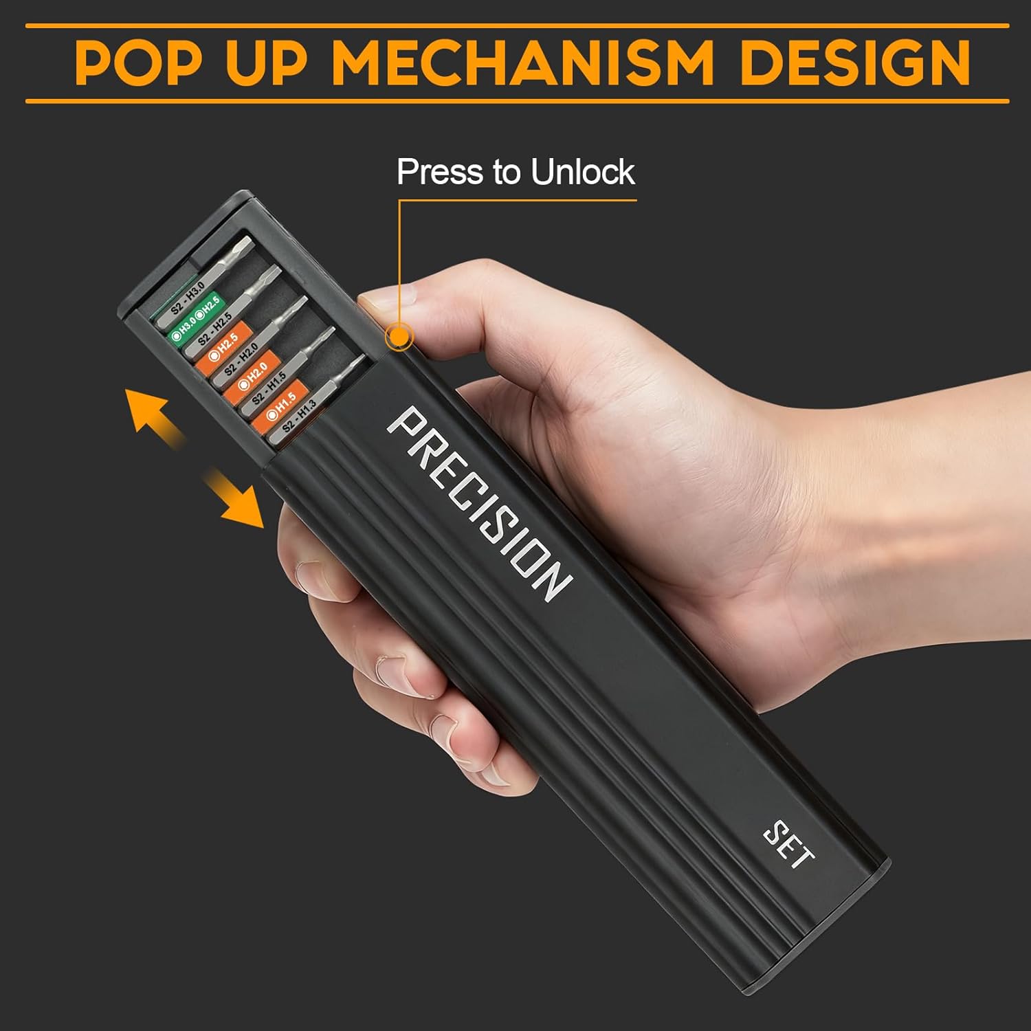Mini Electric Screwdriver, 52-In-1 Electric Screwdriver Set, Led Light, 5 Torque Settings, Magnetic Storage, Portable Repair Toolkit for Electronics, Computers, Telephones, Glasses