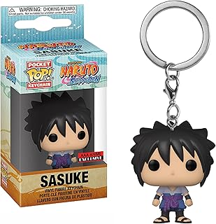 Collectible Keychain for Funko Pocket Pop! SASUKE Naruto Anime Manga Fans - Your Favorite Heroes