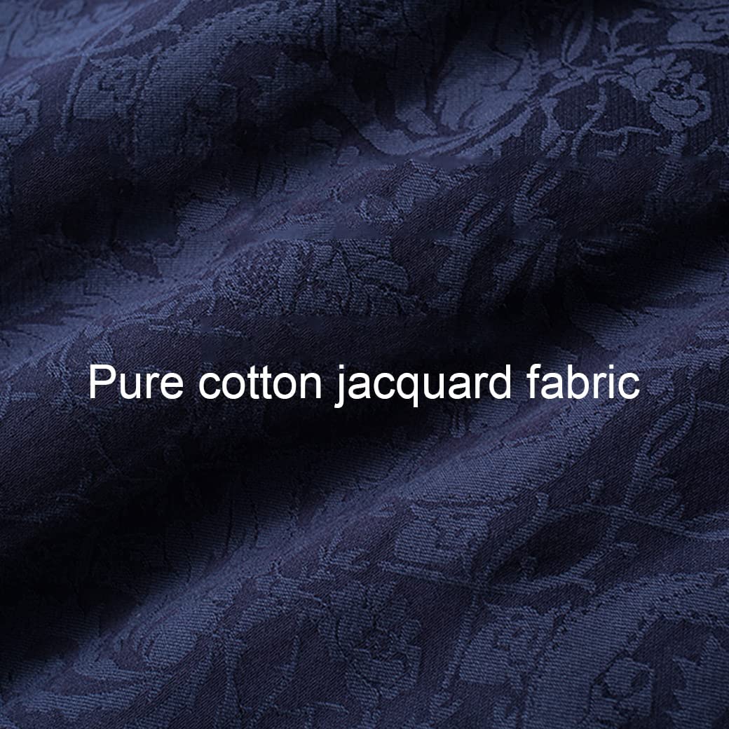 Traje Tang, Traje chino for hombres, ropa de Kung Fu, tops chinos, abrigo de algodón grueso y cálido for invierno, camisa de algodón for artes marciales(Black_M)