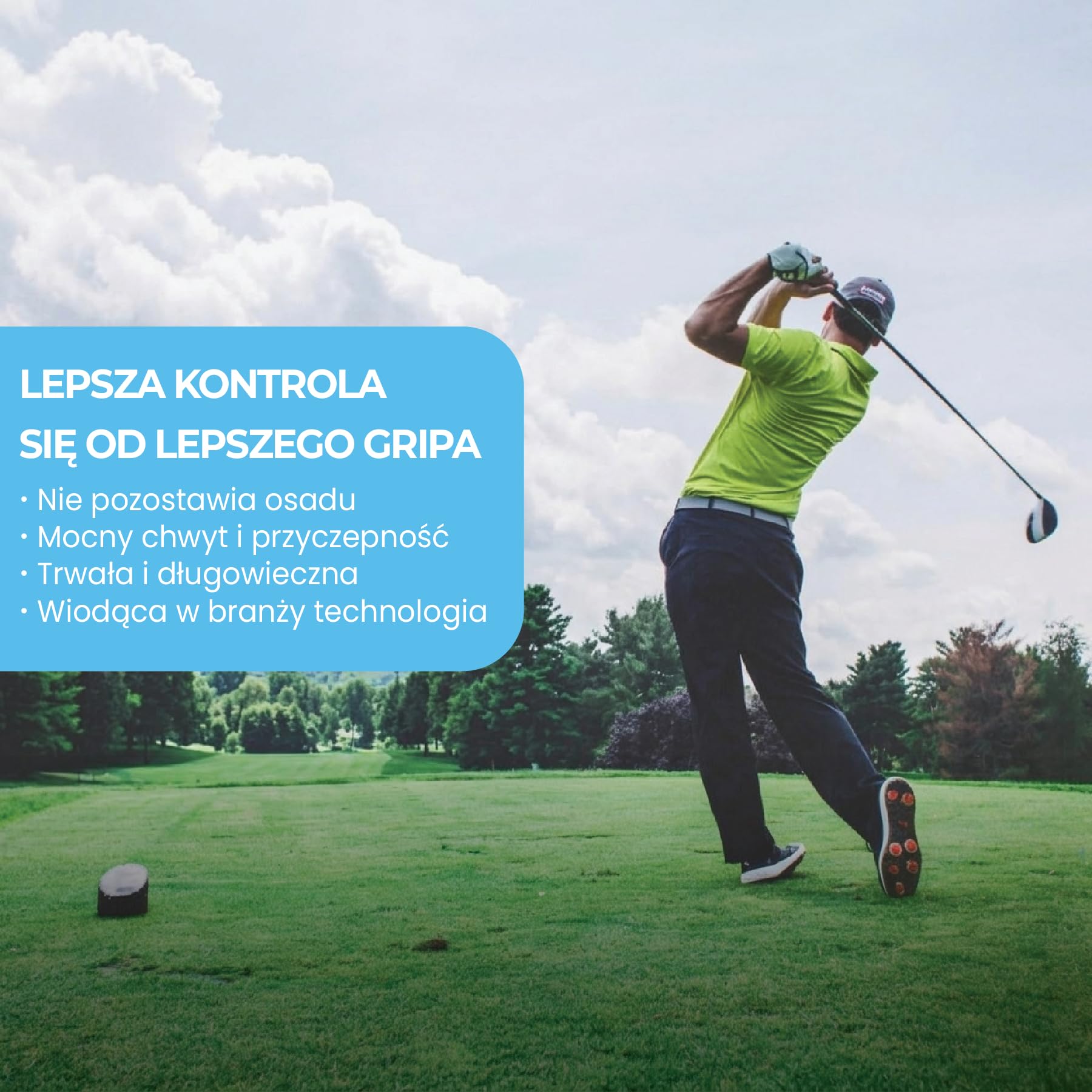 Taśma do Gripów Golfowych Wedge Guys 15,30 & 50 Pasków - Samoprzylepna Taśma Montażowa 5x25cm - Łatwe Odklejanie i Wymiana Gripów w Domu - Dwustronny Klej do Kijów Golfowych o Grubości 0,16mm