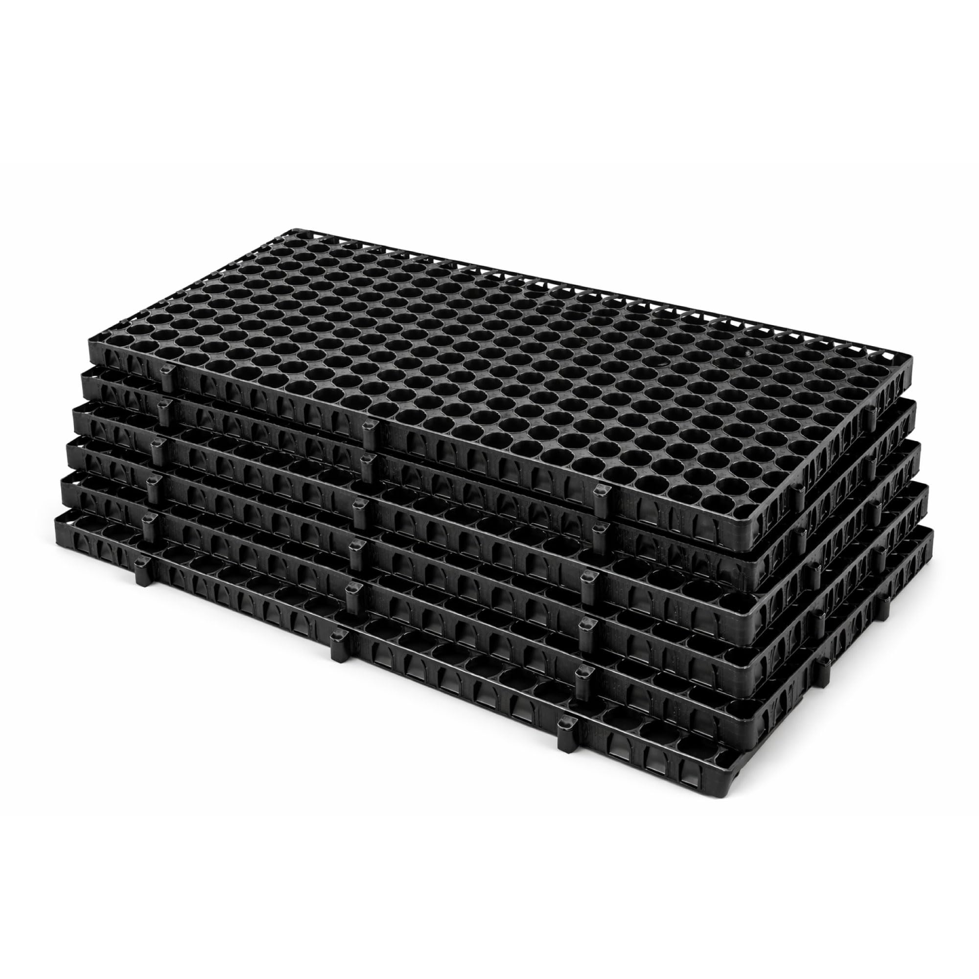 Drain Cell Mats Heavy Duty Waterproof Drainage Sheet | Durable Modular Drainage Board for Terrace, Roof Garden & Landscaping | Versatile Water Management Solution Pack of 16-image-9
