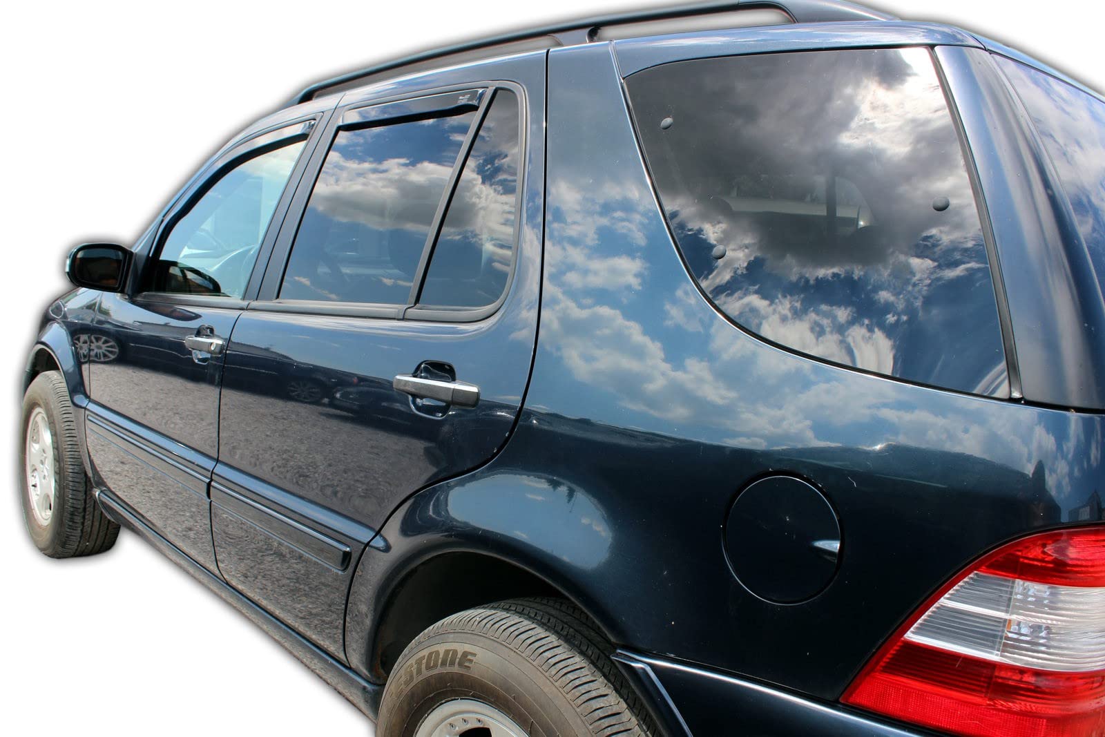 J&J AUTOMOTIVE Derivabrisas para Mercedes ML W163 1998-2005 4pcs