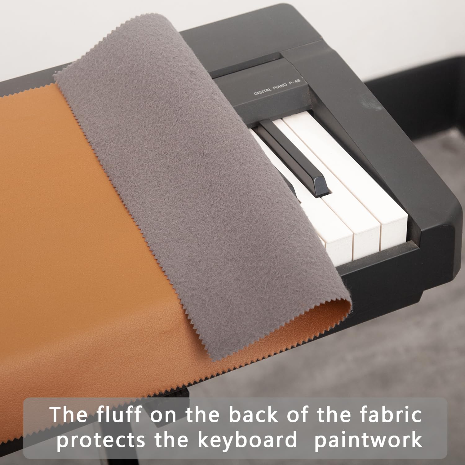 Mooson Keyboard Piano Cover, Digital Piano Dust Cover