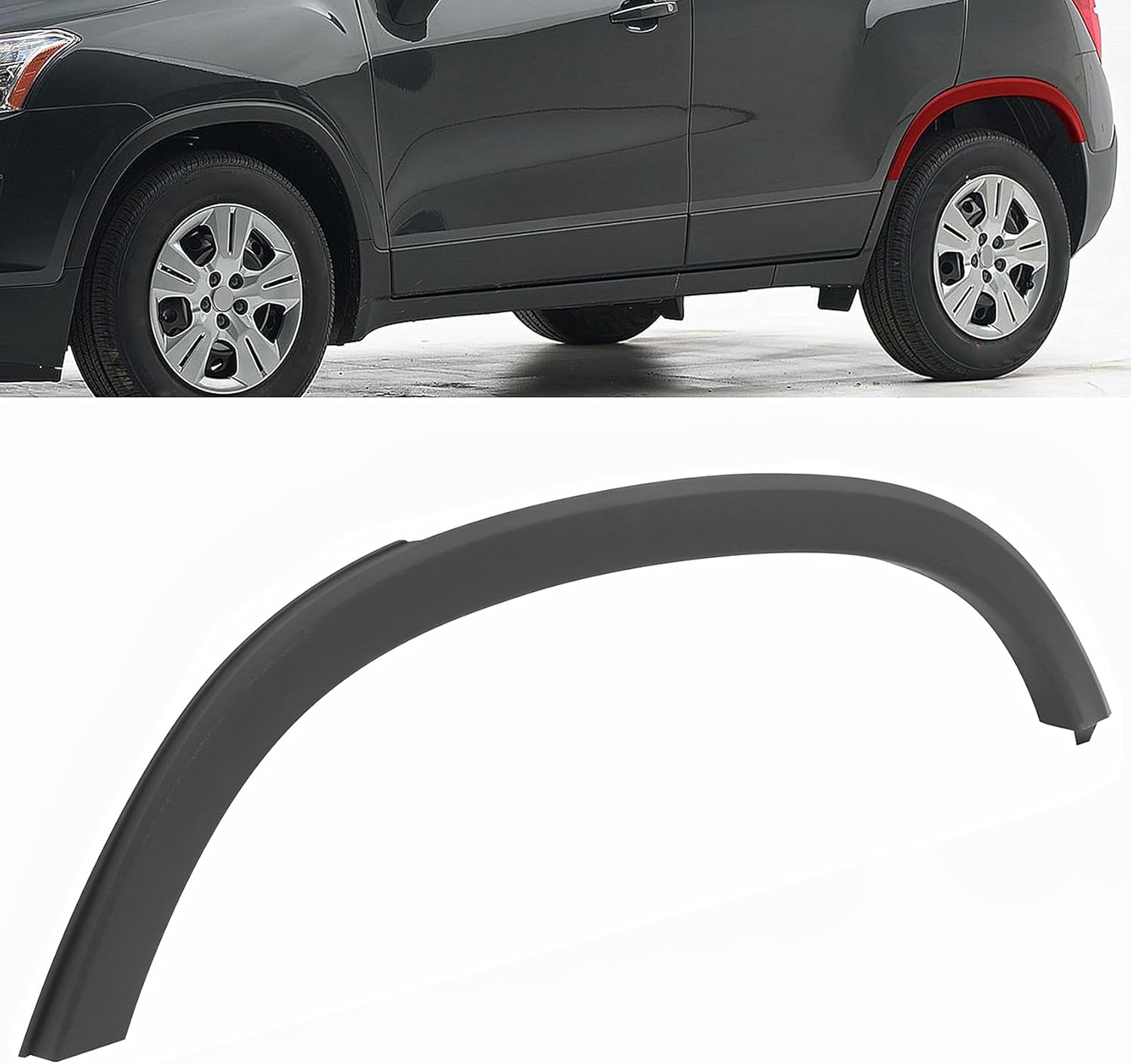 Fit for GM1790123 95298241 Driver Side Rear Left Wheel Cover Molding Trim Fit for Chevrolet Chevy Trax LTZ 2013-2016 Fit for Chevy Trax LS, LT 2013-2022 Fit for Chevy Trax Premier 2017-2020