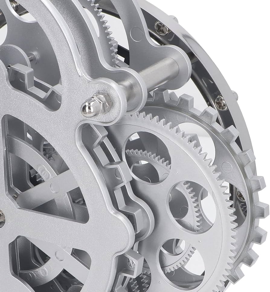 Amazon.co.jp: LOCADENCE 歯車時計、ダブルフットスタンド工業用装飾