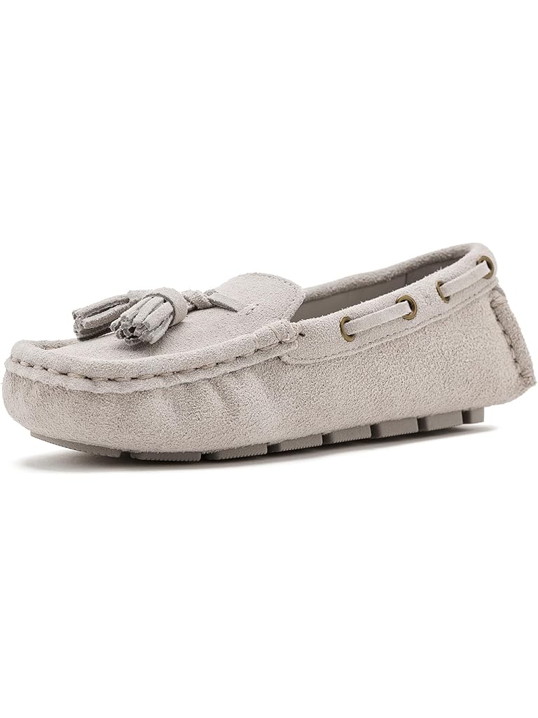 Gray Janie and Jack Driver Shoes (Toddler/Little Kid/Big Kid)