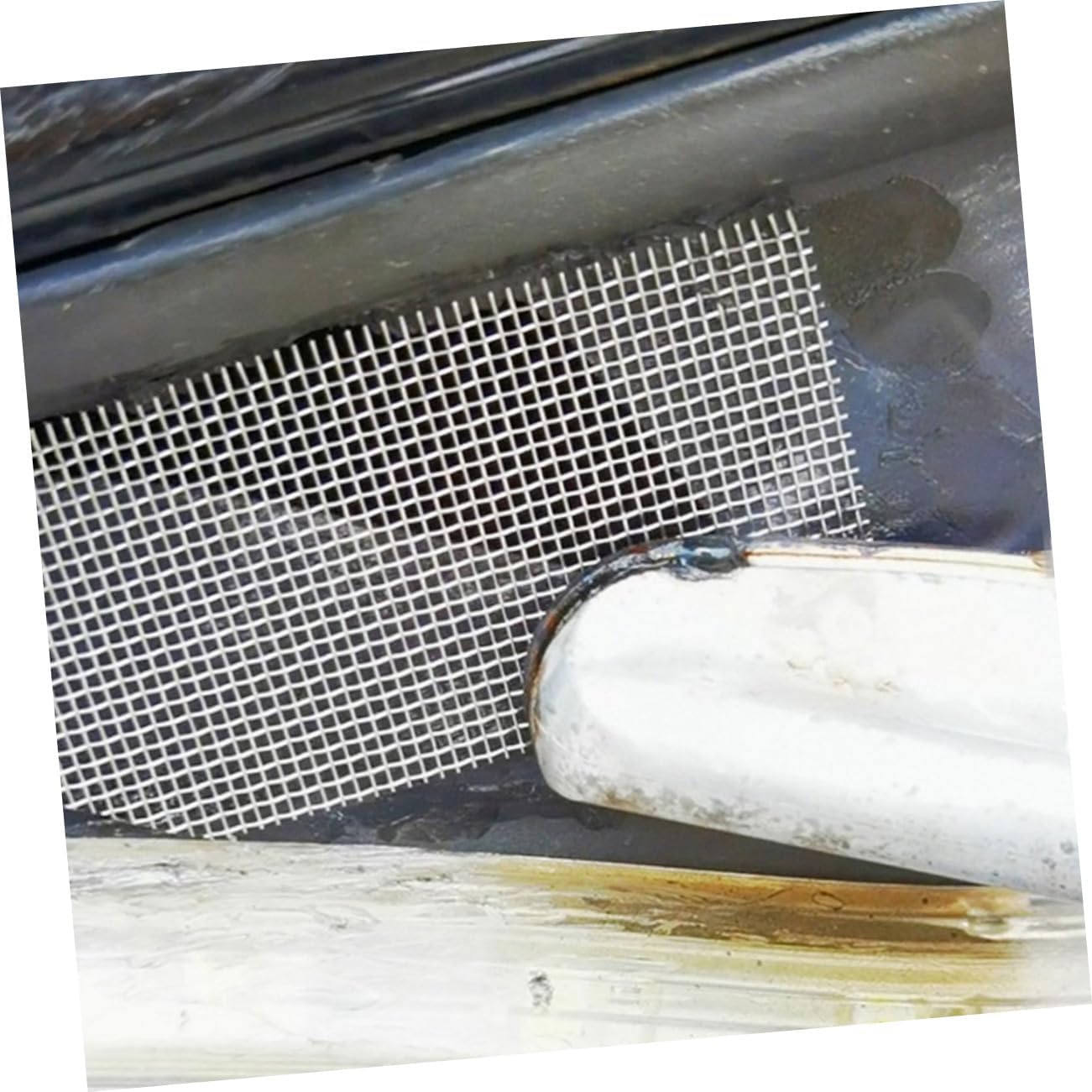 MAGICLULU 10pcs Metal Mesh for Bumper Repair Welding Mesh Versatile Car Repair Accessories for for Cracks and Restoration