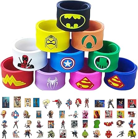 Weiße Slap Armbänder Zum Selbstgestalten - 20 Stück DIY Schnapparmbänder Für Kinderpartys