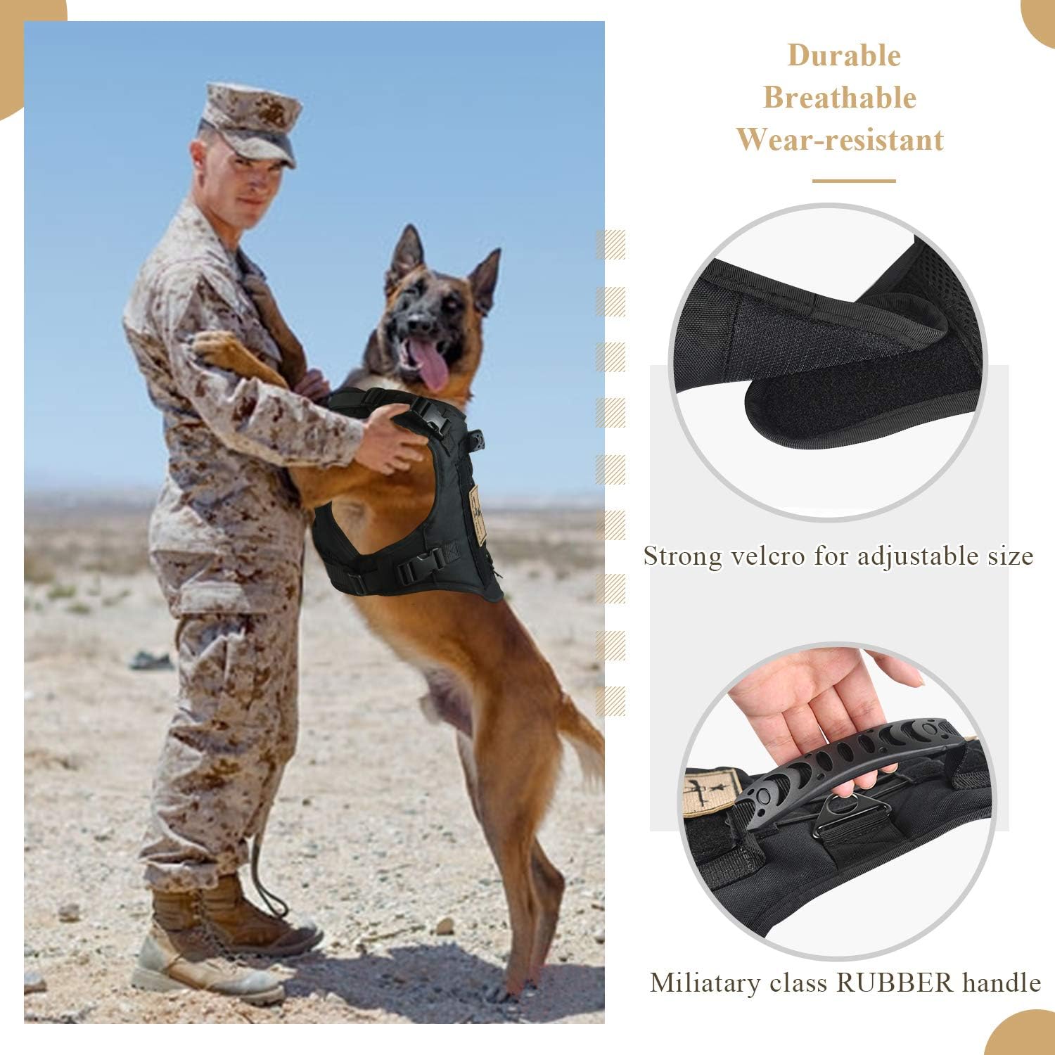 Tactical Dog Vest Harness - Image 5