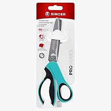 SINGER ProSeries 9" Pinking Shears - Heavy-Duty Stainless Steel - Zigzag Cut for No-Fray Fabric, Sewing & Craft Edging