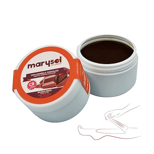 Tarro de 250gr de Cera Española Marysol Depilación sin Bandas Ingredientes Naturales