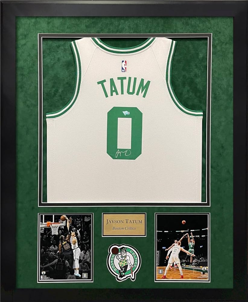 【fanatics】Jayson Tatum 直筆サイン入りユニフォーム※タグ付 fanatics】Jayson Tatum 直筆サイン入りユニフォーム※タグ付